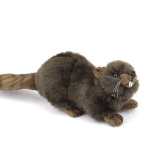 Hansa Handcrafted Beaver Stuffed Animal Brand New w/ Tag # 3839